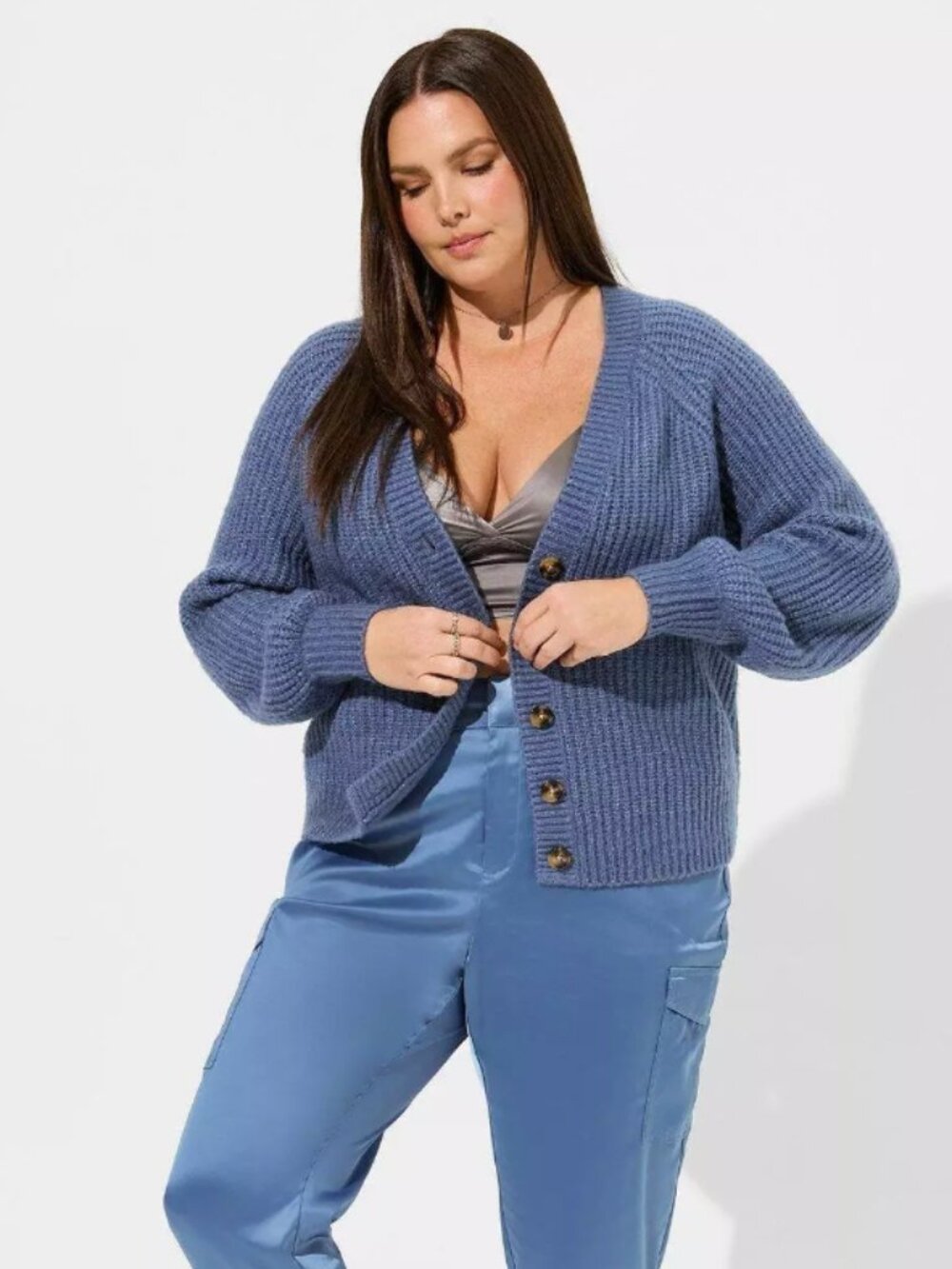 Torrid Cardigan Button Front Sweater
